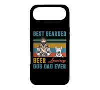 Carcasa para iPhone Air Best Bearded Beer Loving Dog Dad Ever Bull Terrier Dog Lover