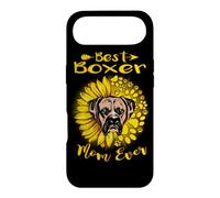 Carcasa para iPhone Air Best Boxer Dog Mom Ever Sunflower Funny Paw Dogs Lovers