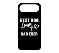 Carcasa para iPhone Air Best Dog Dad Ever Basset Hound Dog Heartbeat Paw Lover