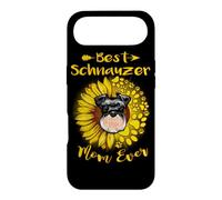 Carcasa para iPhone Air Best Schnauzer Dog Mom Ever Sunflower Funny Paw Dogs Lovers