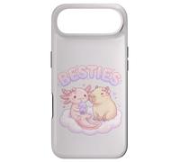Carcasa para iPhone Air Besties Axolotl Capybara Bubble Tea Lindo Kawaii Anime Animal