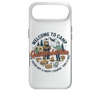 Carcasa para iPhone Air Bienvenido a Camp Quitcherbitchin Funny Outdoor
