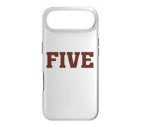 Carcasa para iPhone Air Big Maroon Color 5 Five