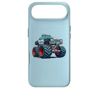 Carcasa para iPhone Air Big Wheels Police Car Vehicle Kids Boys Monster Truck