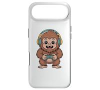 Carcasa para iPhone Air Bigfoot Playing Video Game Sasquatch Video Gamers