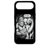 Carcasa para iPhone Air Bigfoot Selfie Alien Loch Ness Monster Funny Believer