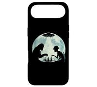 Carcasa para iPhone Air Bigfoot vs Alien Chess UFO Tractor Beam Divertido