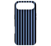 Carcasa para iPhone Air Black and Blue Stripes Geometric Vertical Lines Pattern