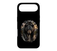 Carcasa para iPhone Air Black Bear Mountain Wilderness Wildlife, Amante de los Osos