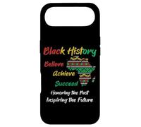 Carcasa para iPhone Air Black History Believe Achieve Achieve Succeed African Men Women Kids