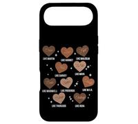 Carcasa para iPhone Air Black History Hearts Dream Like Martin Niñas Niños Mujeres