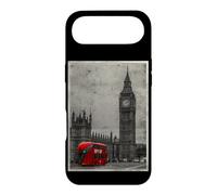 Carcasa para iPhone Air Black & White Retro Real London with Big Ben, London Skyline