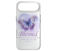 Carcasa para iPhone Air Blessed Bible Verse: Women's Christian Faith Jeremiah 17:7