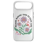 Carcasa para iPhone Air Bloom Where God Plants You Faith Bloom Where You Are Planted