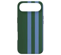 Carcasa para iPhone Air Blue and Green Stripes Simple Three Lines Modern and Sporty