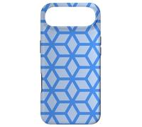 Carcasa para iPhone Air Blue Cubes Hexagons Geometric Optical Illusion Pattern