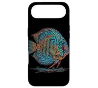 Carcasa para iPhone Air Blue Discus Fish Acuario Fishkeeper