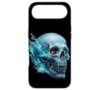 Carcasa para iPhone Air Blue Ghost Skull Face Graphic For Women and Men Halloween