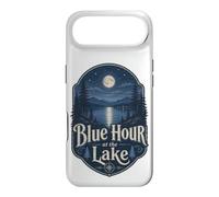 Carcasa para iPhone Air Blue Hour at The Lake Badge Lakecore Aesthetic