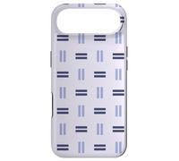 Carcasa para iPhone Air Blue Purple Lavender Rectangle Line Row Grid Pattern