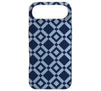Carcasa para iPhone Air Blue Square Cross Triangle Classic Geometric Pattern