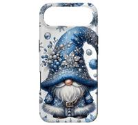 Carcasa para iPhone Air Blue Winter GNOME For Mom Cute Aesthetic Snowflake Patterns