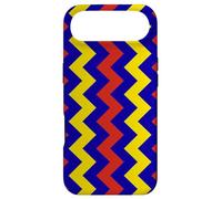 Carcasa para iPhone Air Blue Yellow Red Andorra Tricolor Zigzag Line Chevron Pattern