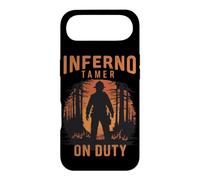 Carcasa para iPhone Air Bombero de Tierra Silvestre con Cita de domador de Infierno de Rescate de Bomberos