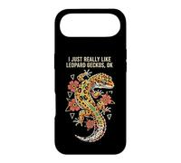 Carcasa para iPhone Air Bonito Anime para Mascotas Leopard Gecko I Just Really Like Geckos para Mujer