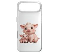 Carcasa para iPhone Air Bonito diseño de mamá cerdita y Cerdito bebé