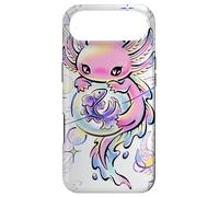 Carcasa para iPhone Air Bonitos Cristales mágicos morados de ajolote Kawaii