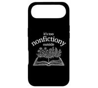 Carcasa para iPhone Air Book Lover Flowers Es Demasiado no ficción afuera