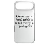 Carcasa para iPhone Air Book Smutt Give Me a Hand Necklace & Tell Me I'm a Good Girl