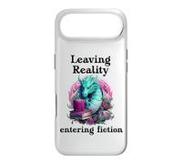 Carcasa para iPhone Air Bookish Fantasy Book Dragon Leaving Reality Entering Fiction