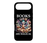 Carcasa para iPhone Air Books Are Magical Dragon Book Lover Read Books Happy Dragons
