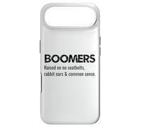 Carcasa para iPhone Air Boomers criados en Orejas de Conejo sin Cinturones de Seguridad y Sentido común