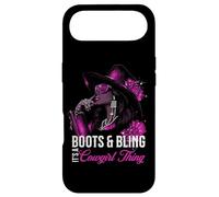 Carcasa para iPhone Air Boots and Bling It's Cowgirl Thing, Orgullo del Mes de la Historia Negra