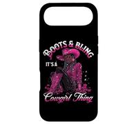 Carcasa para iPhone Air Boots and Bling It's Cowgirl Thing, Orgullo del Mes de la Historia Negra