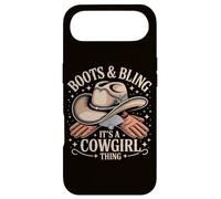 Carcasa para iPhone Air Boots and Bling It's Cowgirl Thing Western Country Melanina