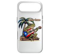 Carcasa para iPhone Air Boricua Coqui Rana Tocando Guitarra Bajo Una Palmera