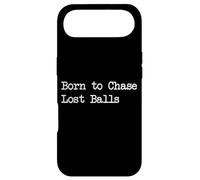 Carcasa para iPhone Air Born to Chase Lost Balls - Ropa Divertida con Citas de Golf