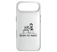 Carcasa para iPhone Air Born To Heal Mascota Doctor Medicina Veterinaria