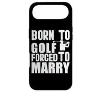 Carcasa para iPhone Air Born to Play Golf Forced Marry Juego Golf Jugadores Golf