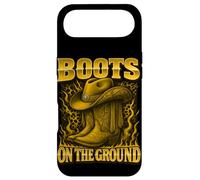 Carcasa para iPhone Air Botas en el Suelo Western Cowboy Cowgirl Hombres Mujeres Niños