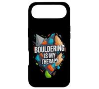 Carcasa para iPhone Air Bouldering Is My Therapy Climber Rock Climbing Design