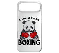 Carcasa para iPhone Air Boxeador de Oso Lindo Boxeador con Texto en inglés All I Want To Do