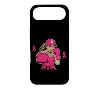 Carcasa para iPhone Air Boxing Black African American Fight Breast Cancer Ribbon