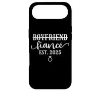 Carcasa para iPhone Air Boyfriend To Fiance 2025 Couples Matching Engagement Wedding