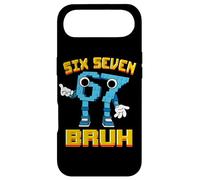 Carcasa para iPhone Air Boys Girls Kids Italian Brainrot Meme 67 Six Seven Bruh