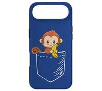 Carcasa para iPhone Air Boys Girls Kids Pet Monkey Banana Lover in a Pocket